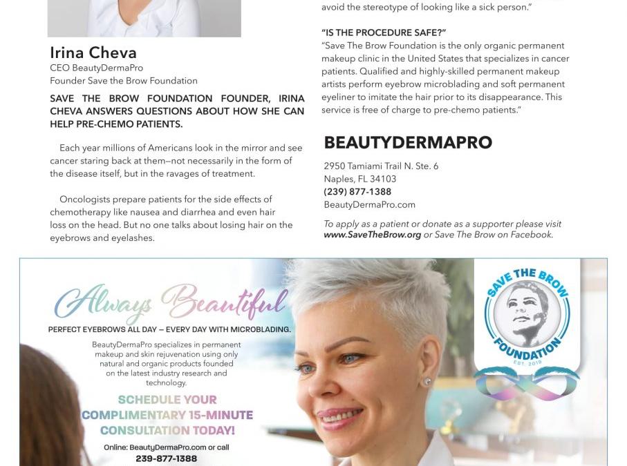 Save The Brow Foundation offers free services for pre-chemo patients.
